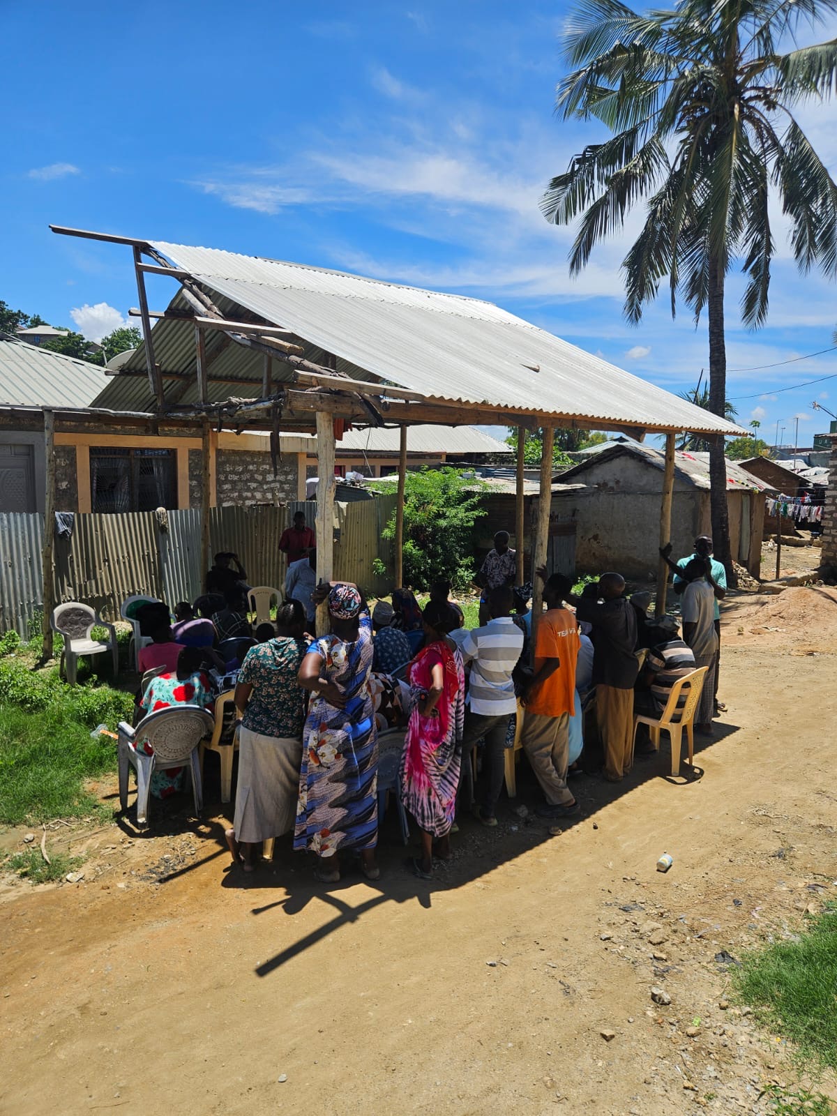 Community-Arbeit in Kibarani